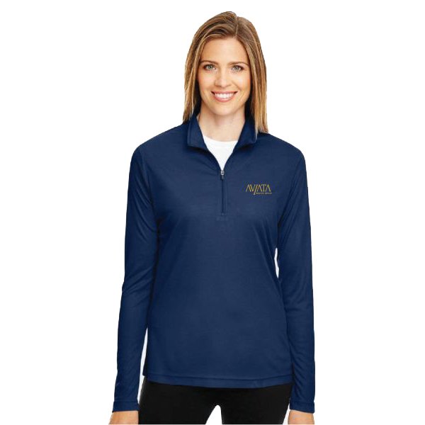 Team 365 Womens Zone Performance Quarter Zip - Image 2